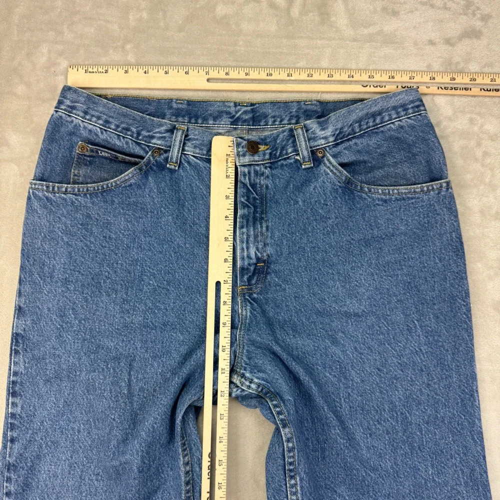 Lee Regular Fit Men's Jeans 38x29 (Fits 34x29) Denim Straight Leg Vintage USA